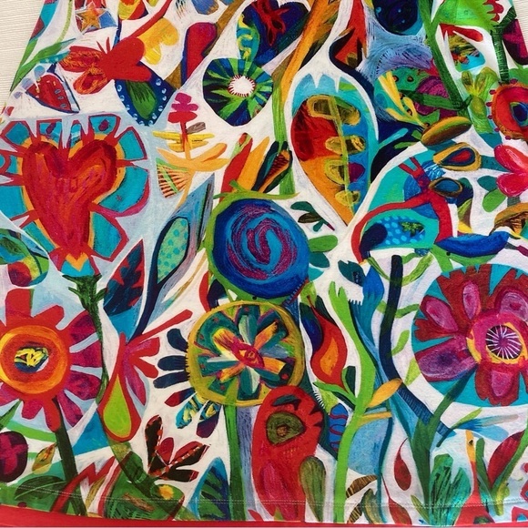 DOLCEZZA Simply Art Dress « Flower Heart »  Sz Small - Picture 8 of 12